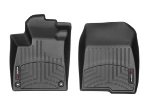 Honda Accord FloorLiner - Front - WeatherTech - DigitalFit - Black - `18-`27