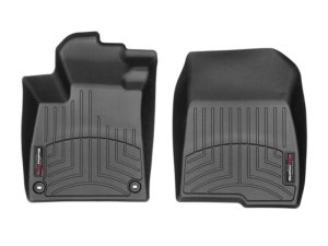 Honda Accord FloorLiner - Front - WeatherTech - DigitalFit - Black - `18-`27