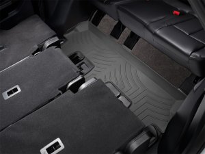 Lincoln Navigator Floor Mats - Rear - WeatherTech - DigitalFit - Black - `18-`27