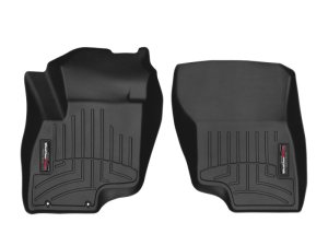 Mitsubishi Outlander FloorLiner - Front - WeatherTech - DigitalFit - Black - `18-`27 Mitsubishi Outlander FloorLiner - Front - WeatherTech - DigitalFit - Black - `18-`27
