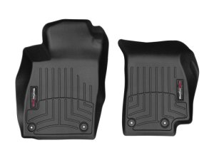 Audi A8 FloorLiner - Front - WeatherTech - DigitalFit - Black - `19-`27