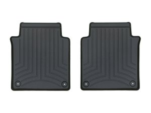 Audi A8L FloorLiner - Rear - WeatherTech - DigitalFit - Black - `19-`27