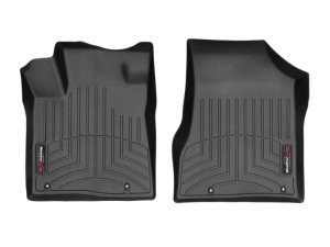 Nissan Murano FloorLiner - Front - WeatherTech - DigitalFit - Black - `17-`27