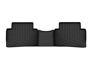 Hyundai Kona Floor Mat Set - Rear - WeatherTech - FloorLiner HP - Black - `18-`27
