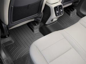 Volvo XC40 Floor Mats - Rear - WeatherTech - FloorLiner DigitalFit - Black - `19-`27