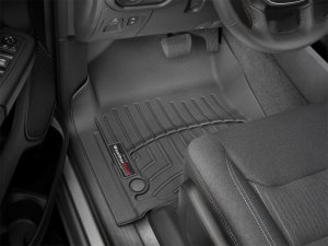Dodge Ram FloorLiner - Front - WeatherTech - DigitalFit - Black - `19-`27