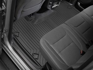 Ram 1500 Floor Mat Set - Rear - WeatherTech - FloorLiner HP - Black - `19-`27