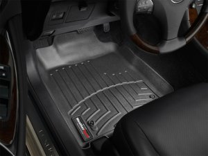 Lexus ES 350 FloorLiner - Front - WeatherTech - DigitalFit - Black - `08-`12 Lexus ES 350 FloorLiner - Front - WeatherTech - DigitalFit - Black - `08-`12