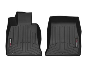 Kia Stinger FloorLiner - Front - WeatherTech - DigitalFit - Black - `18-`27