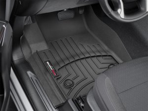 Chevrolet Silverado 1500 FloorLiner - Front - WeatherTech - DigitalFit - Black - `19-`27