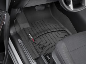 Chevrolet Silverado 1500 FloorLiner - Front - WeatherTech - DigitalFit - Black - `19-`27