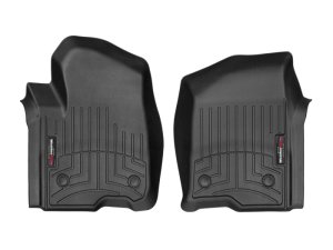 Chevrolet Silverado 1500 FloorLiner - Front - WeatherTech - DigitalFit - Black - `19-`27