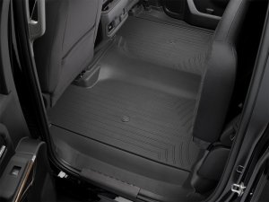 Chevrolet Silverado 1500 FloorLiner - Rear - WeatherTech - DigitalFit - Black - `19-`27