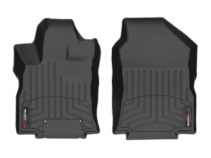 Subaru Ascent FloorLiner - Front - WeatherTech - DigitalFit - Black - `19-`27