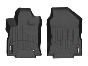 Subaru Ascent FloorLiner - Front - WeatherTech - DigitalFit - Black - `19-`27