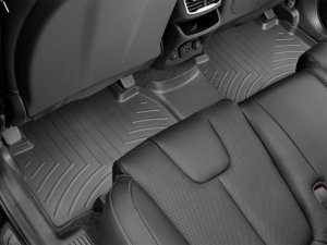 Hyundai Santa Fe FloorLiner - Rear - WeatherTech - DigitalFit - Black - `19-`27