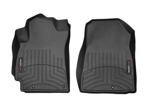 Kia Forte FloorLiner - Front - WeatherTech - DigitalFit - Black - `19-`27