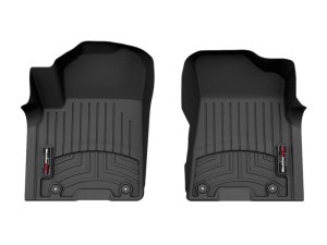 Infiniti QX80 FloorLiner Set - Front - WeatherTech - DigitalFit - Black - `19-`27