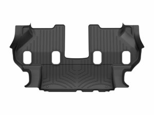 Infiniti QX80 3D FloorMat - Rear - WeatherTech - FloorLiner HP - Black - `19-`24 Infiniti QX80 3D FloorMat - Rear - WeatherTech - FloorLiner HP - Black - `19-`24