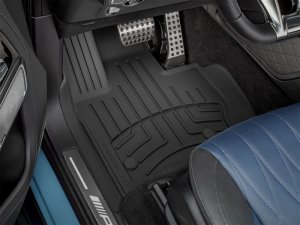 Mercedes-Benz G-Class Floor Mats - Front - WeatherTech - FloorLiner HP - Black - `19-`25