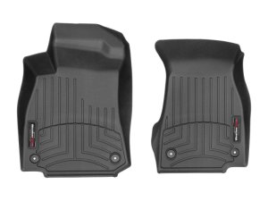 Audi A6 FloorLiner - Front - WeatherTech - DigitalFit - Black - `19-`27 Audi A6 FloorLiner - Front - WeatherTech - DigitalFit - Black - `19-`27