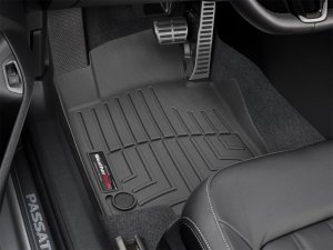 Volkswagen Passat FloorLiner - Front - WeatherTech - DigitalFit - Black - `20-`27