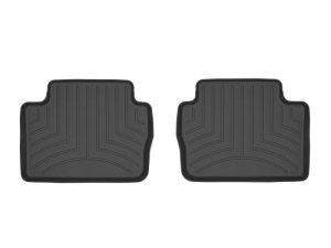 Mazda 3 Floor Mats - Rear - WeatherTech - FloorLiner DigitalFit - Black - `19-`27
