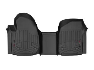 GMC Sierra FloorLiner - Front - WeatherTech - DigitalFit - Black - `19-`27