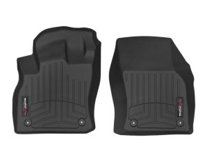 Audi Q3 FloorLiner - Front - WeatherTech - FloorLiner DigitalFit - Black - `19-`27