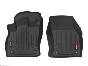 Audi Q3 FloorLiner - Front - WeatherTech - FloorLiner DigitalFit - Black - `19-`27