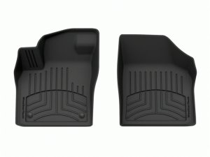 Volkswagen Atlas Floor Mats - Front - WeatherTech - FloorLiner HP - Black - `19-`27