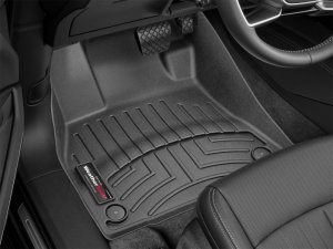 Audi e-Tron Floor Liner - Front - WeatherTech - DigitalFit - Black - `19-`27