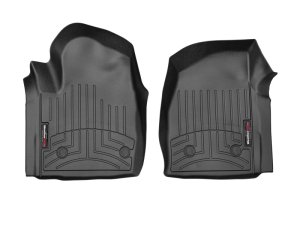 GMC Sierra Denali 1500 FloorLiner - Front - WeatherTech - DigitalFit - Black - `19-`27