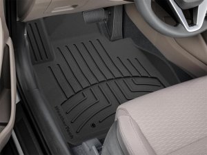 Kia Sportage Floor Mat - Front - WeatherTech - FloorLiner HP - Black - `17-`27