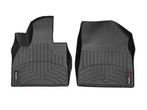 Hyundai Palisade FloorLiner - Front - WeatherTech - FloorLiner DigitalFit - Black - `20-`27