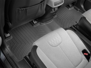 Hyundai Palisade FloorLiner - Rear - WeatherTech - DigitalFit - Black - `20-`27