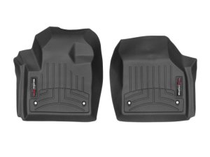 Land Rover Discovery Sport Floor Liners - Front - WeatherTech - DigitalFit - Black - `20-`27