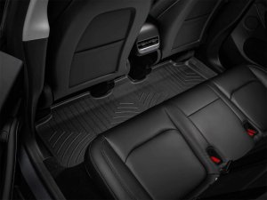 Tesla Model Y FloorLiner - Rear - WeatherTech - DigitalFit - Black - `20-`27
