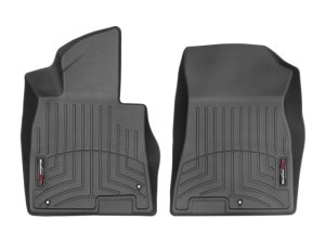 Hyundai Sonata FloorLiner - Front - WeatherTech - DigitalFit - Black - `20-`27