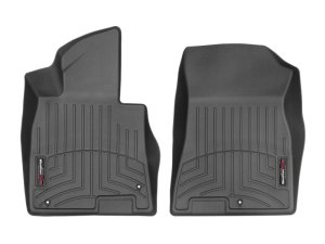 Hyundai Sonata FloorLiner - Front - WeatherTech - DigitalFit - Black - `20-`27