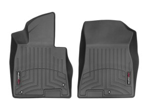 Hyundai Sonata FloorLiner - Front - WeatherTech - DigitalFit - Black - `20-`27