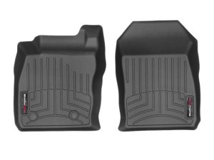 Ford Fiesta FloorLiner - Front - WeatherTech - DigitalFit - Black - `11-`19
