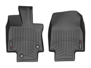 Toyota Highlander FloorLiner - Front - WeatherTech - DigitalFit - Black - `20-`27
