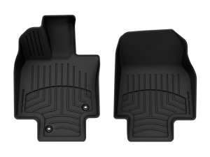 Toyota Highlander Floor Mats - Front - WeatherTech - FloorLiner HP - Black - `20-`27