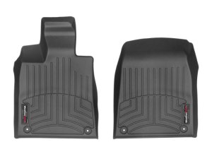 Porsche Taycan FloorLiner - Front - WeatherTech - FloorLiner DigitalFit - Black - `20-`27 Porsche Taycan FloorLiner - Front - WeatherTech - FloorLiner DigitalFit - Black - `20-`27