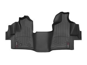 Ford Transit FloorLiner - Front - WeatherTech - DigitalFit Over The Hump - Black - `20-`27