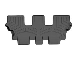 Genesis GV80 Floor Mats - Rear - WeatherTech - FloorLiner DigitalFit - Black - `21-`27