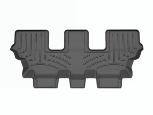 Genesis GV80 Floor Mats - Rear - WeatherTech - FloorLiner HP - Black - `21-`24