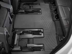 Cadillac Escalade ESV FloorLiner - Rear - WeatherTech - FloorLiner™ DigitalFit® - Black - `21-`27
