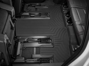 Cadillac Escalade ESV FloorLiner - Rear - WeatherTech - FloorLiner HP - Black - `21-`27